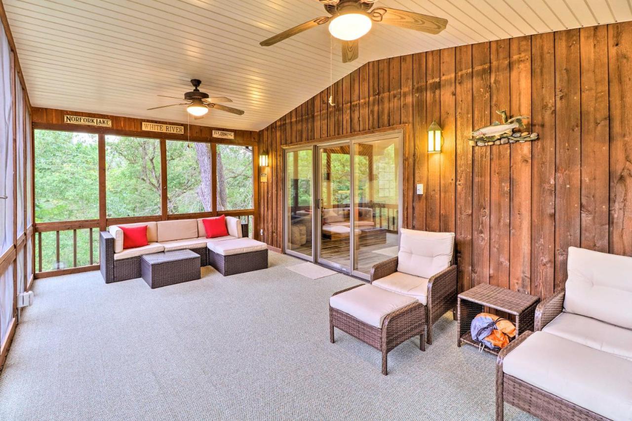 Private Norfork Home With Decks And River Access! Exterior foto